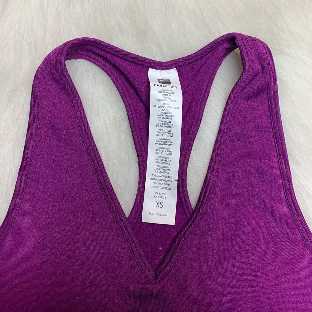Fabletics Athletic Sports Bra Workout Gym Sz XS